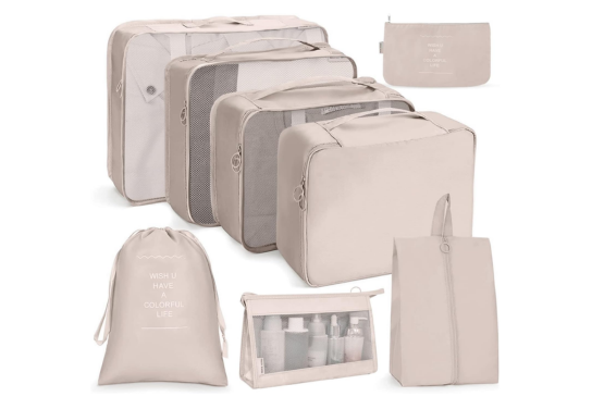 OSDUE organizadores para maletas (8 en 1) - Amazon