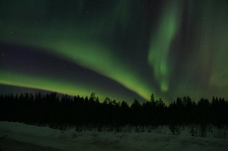 Auroras boreales en Finlandia - Viajándonos El Mundo