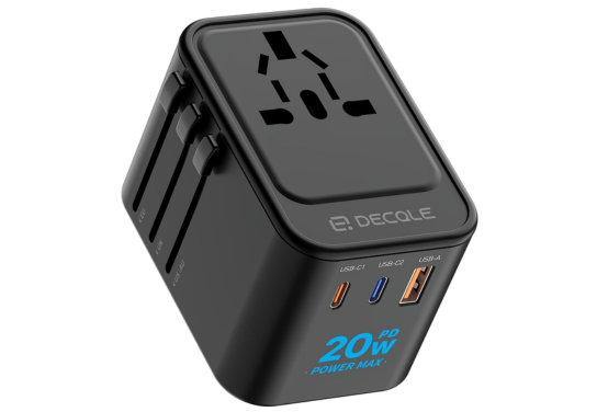  decqle Adaptador Enchufe Universal
