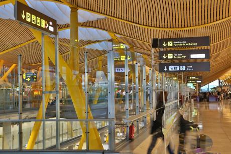 Aeropuerto Madrid Barajas, España, Viajándonos El Mundo Viajes