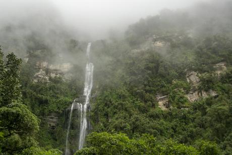 La chorrera, cascada en Choachí - Viajandonoselmundo