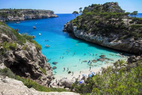 Cala en Mallorca, España - Viajándonos El Mundo