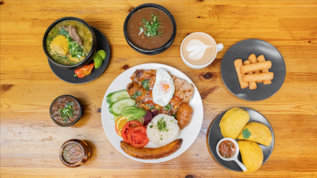 El menú es variado en El Rancho de Lalo, en Londres 