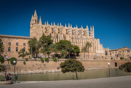 Catedral de Mallorca, España. 