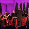 Músicos durante un concierto de Navidad en Schönbrunn