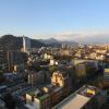Santiago de Chile con el cerro San Cristóbal al fondo
